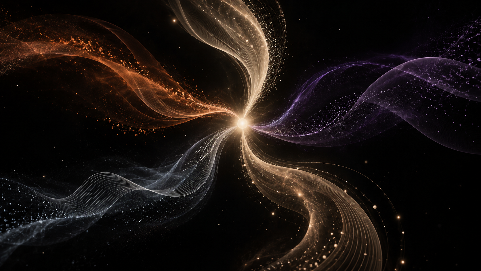 Abstract sound fields converging into one FRANG world
